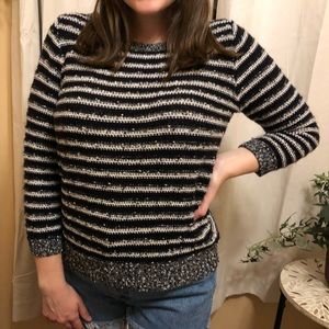 Ann Taylor striped sweater